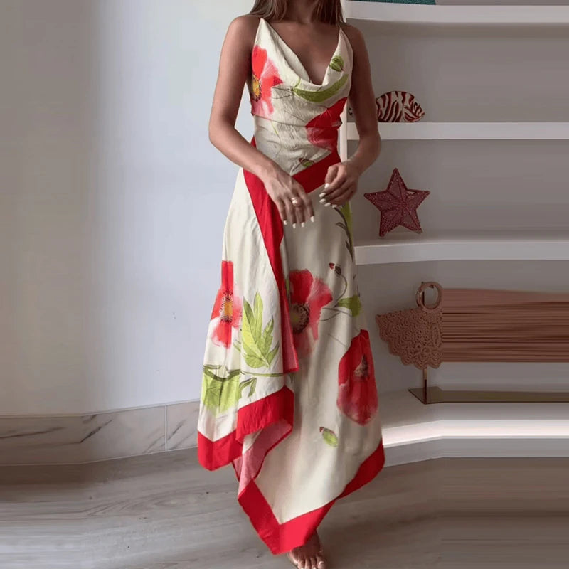Hollow Out Vacation Dress