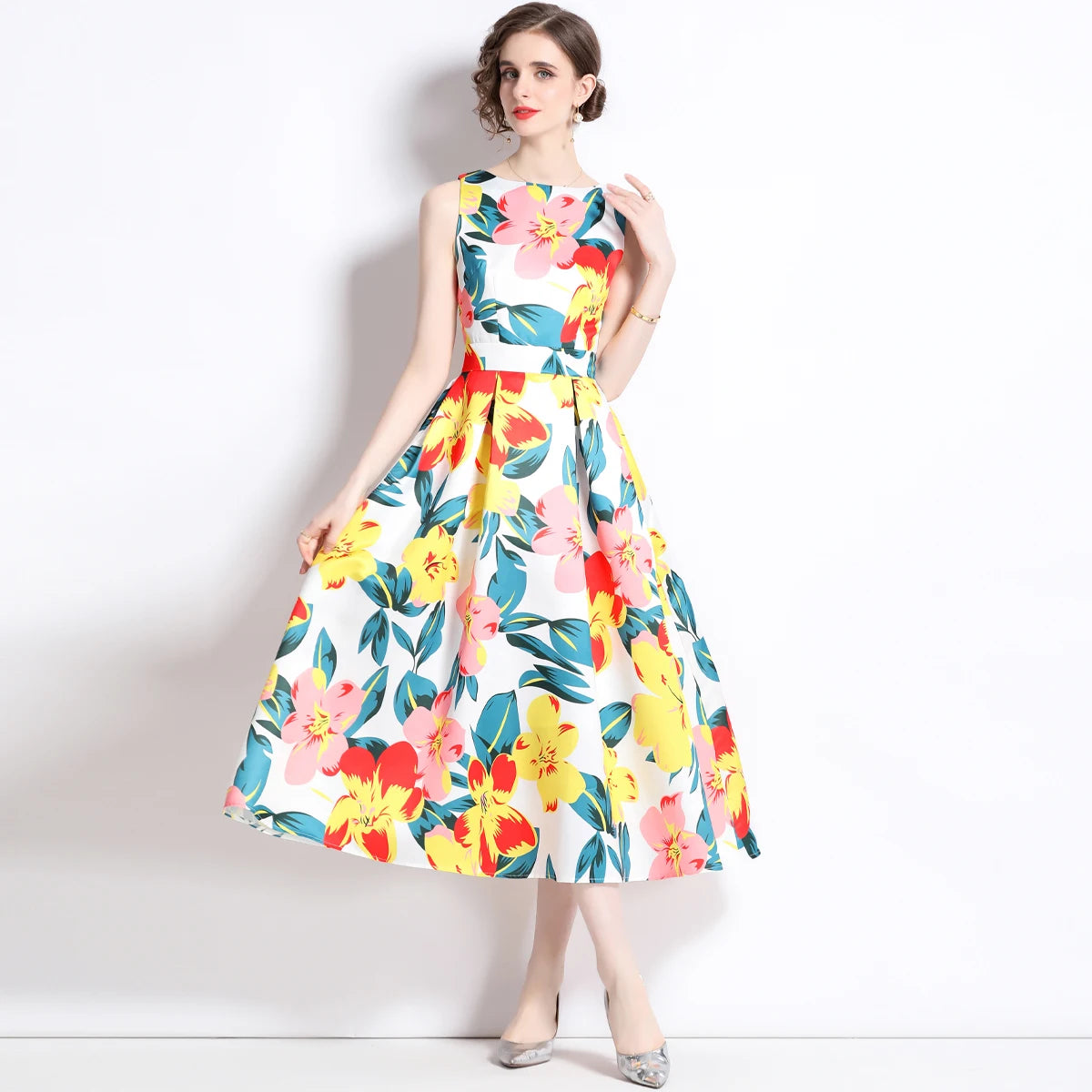 Floral Midi Dress