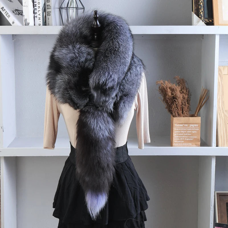 Real Fur Fox Scarf
