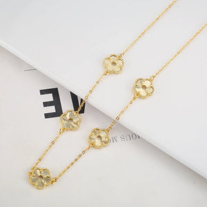 Hollow Metal Double sided Hollow Jewelry Set