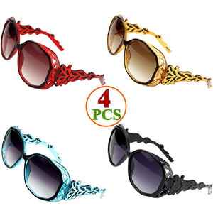 Luxury Oversized Sunglasses Polygon Frame