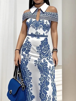 Floral Printed Bodycon Dress