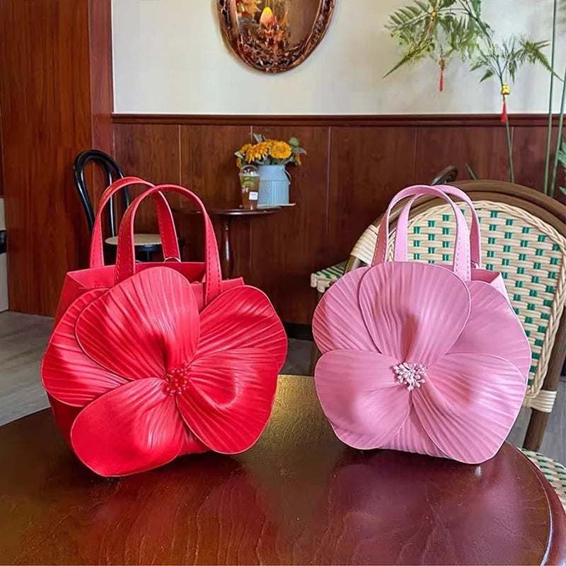 French Petal Flower Handbag