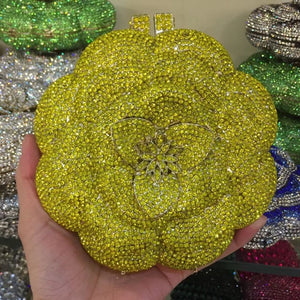 Crystal Flower Bag