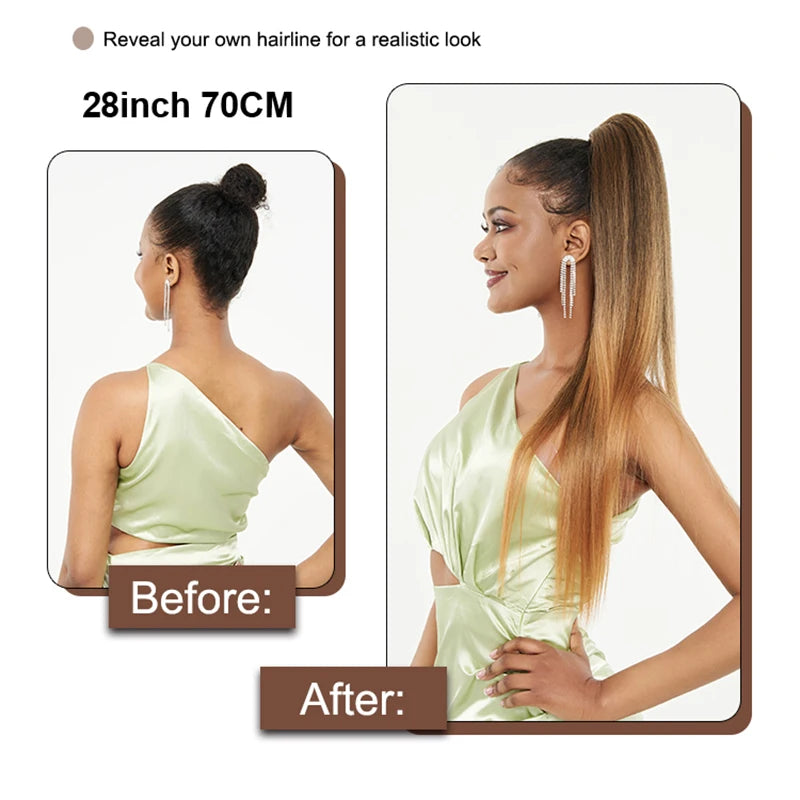 Synthetic Curly Ponytail Drawstring Hairpiece