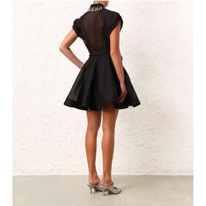Australian Short Skirt with Tassel Puffy Style Dress
