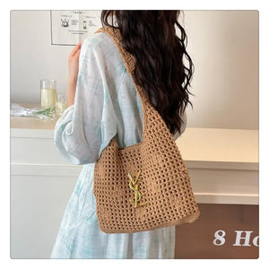 Lightweight 2025 Raffia Tote Bag