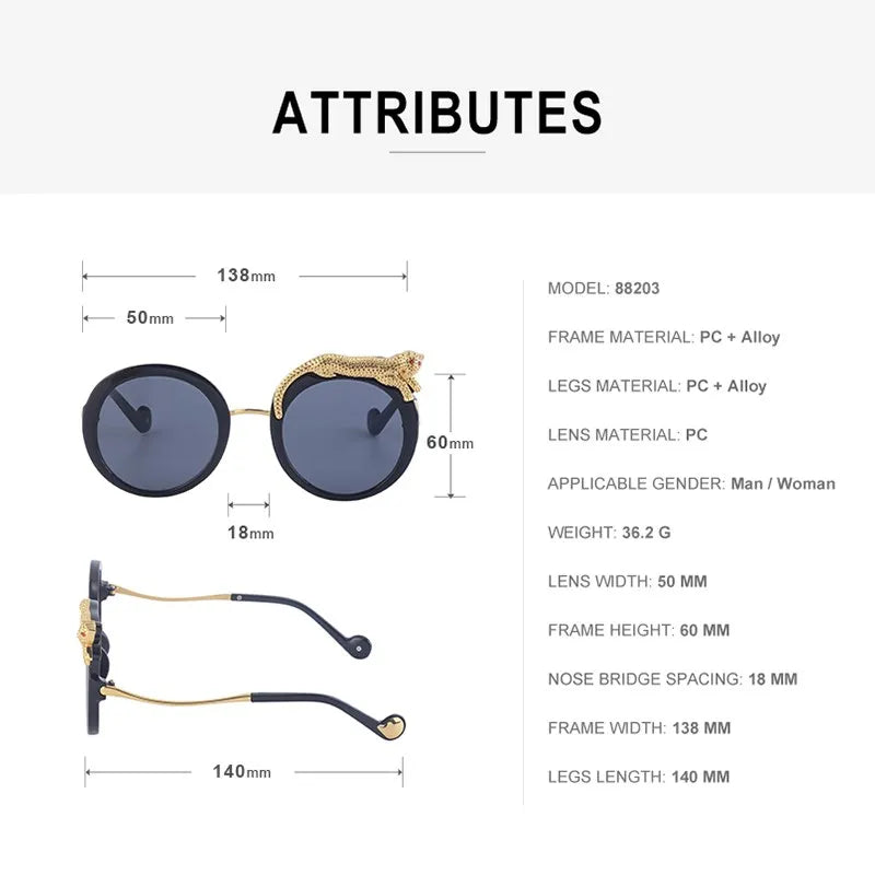 Oversized Round Sunglasses