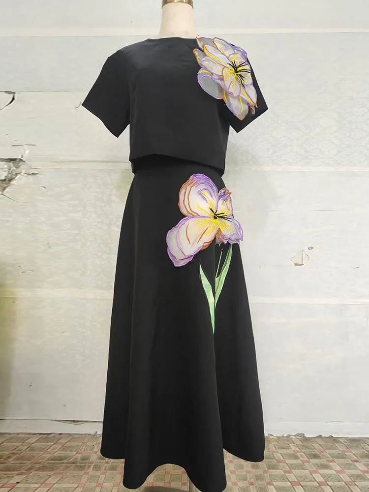 Solid Loose Two Piece Set