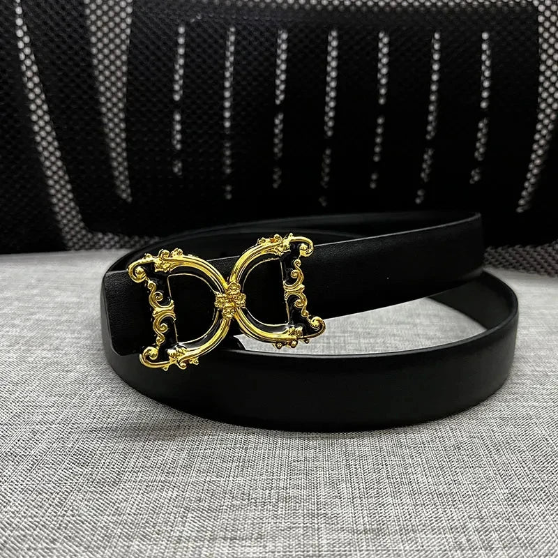 Wide 2.5cm Designer Belt