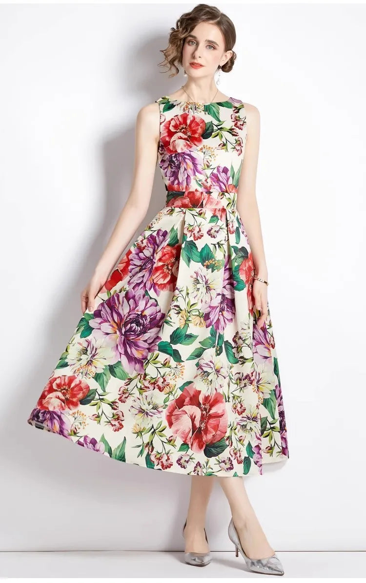Floral Midi Dress