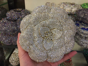 Crystal Flower Bag