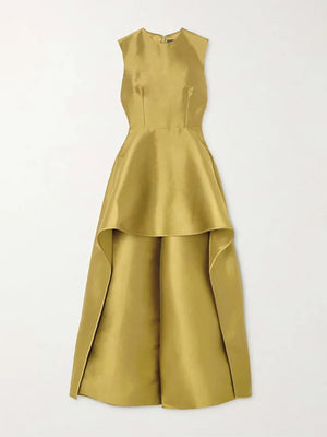 Jumpsuit A-line Wide Leg Pants Suit