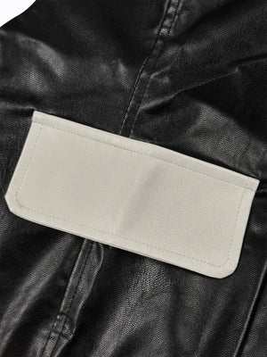 Faux Leather PU Jacket
