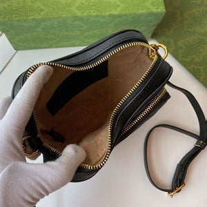 High Quality Leather Heart Shaped Crossbody Bag