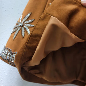 Beaded Diamond Flower Jacket