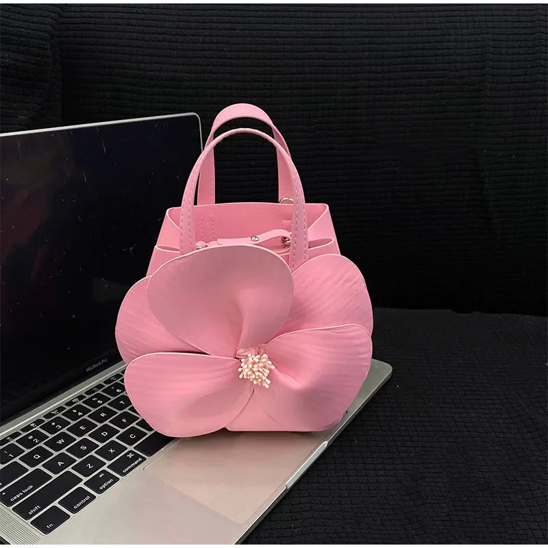 French Petal Flower Handbag