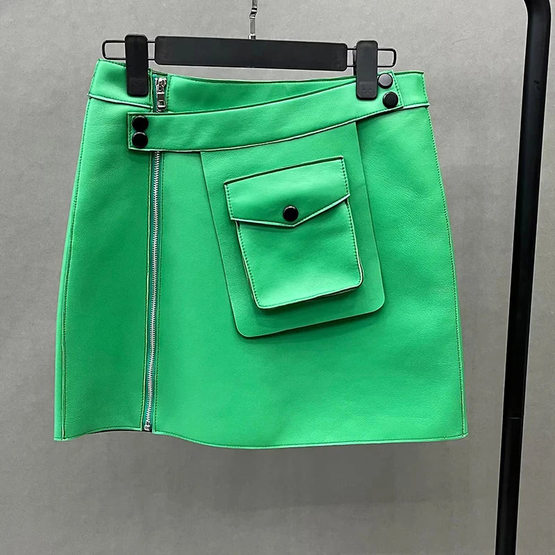 Leather Skirt