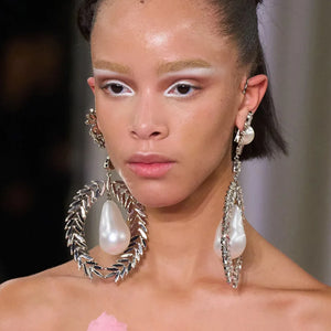 Exaggerated Oversized Dangle Earrings