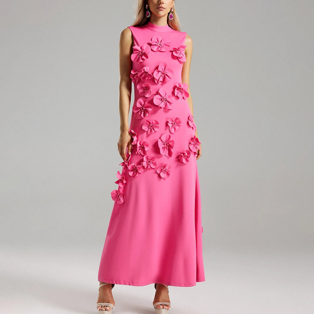 Patchwork Appliques Dress
