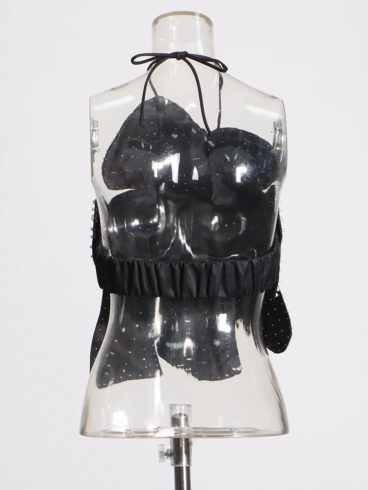 Patchwork Pearls Vest