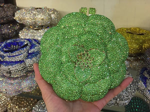 Crystal Flower Bag