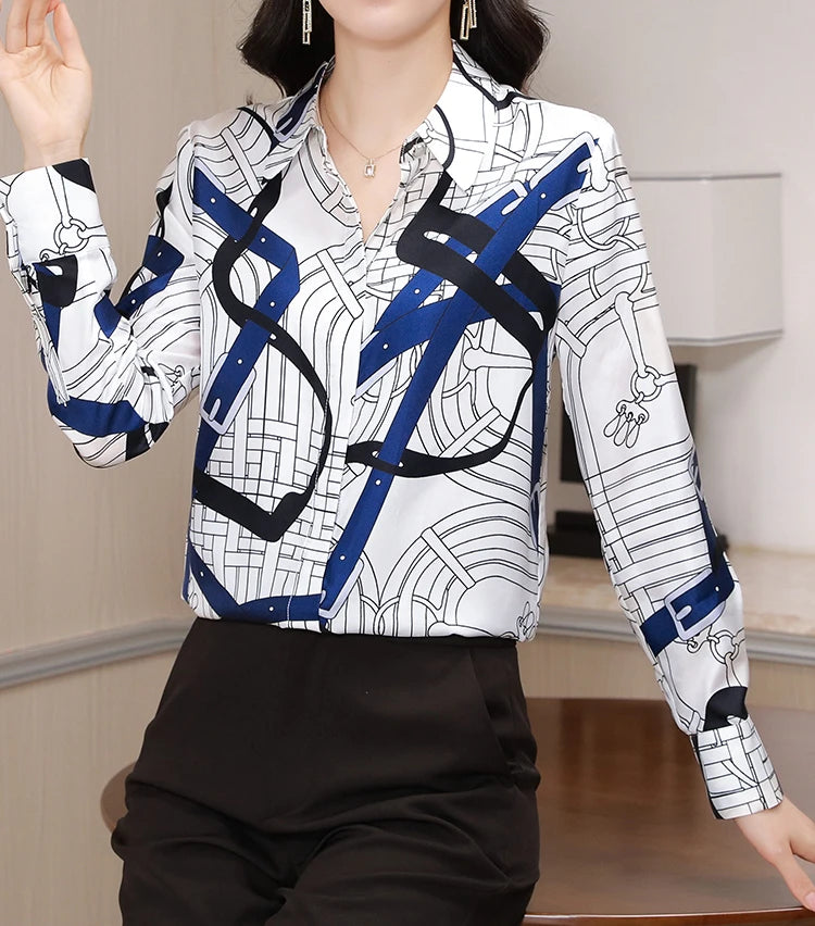Luxury Design Women Casual Shirt