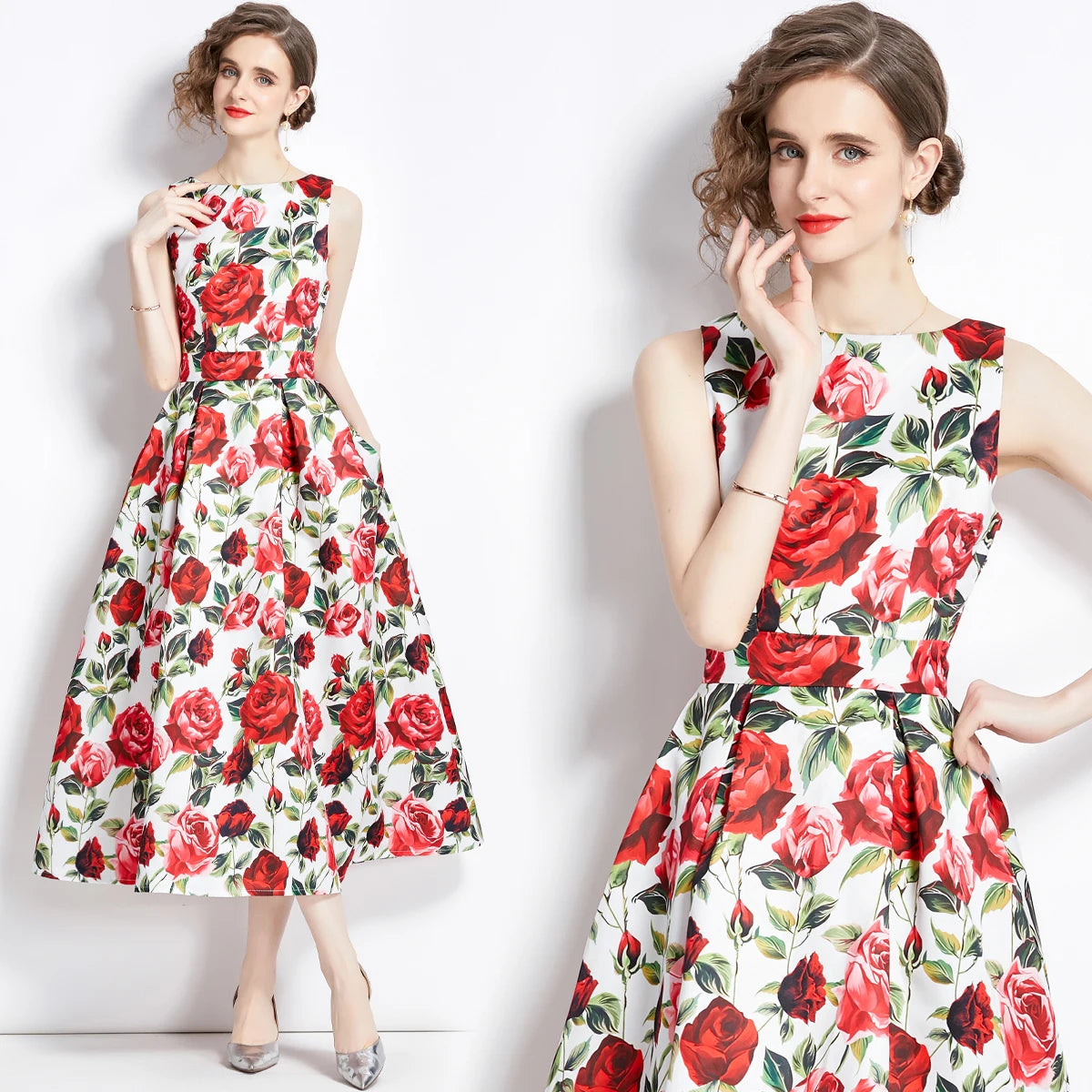 Floral Midi Dress