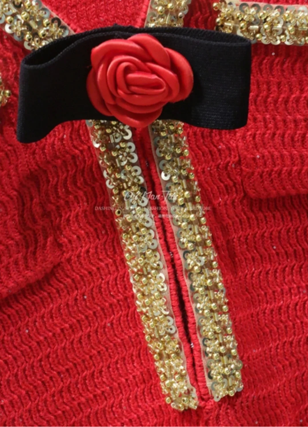 New Year's Red Dress