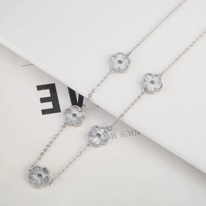Hollow Metal Double sided Hollow Jewelry Set