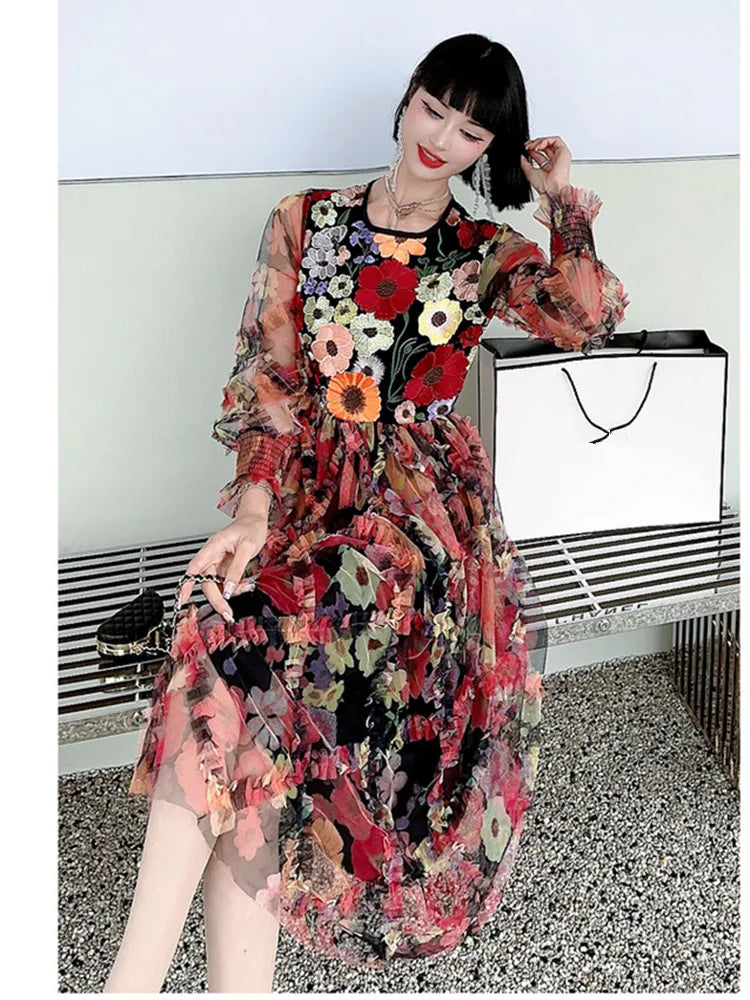 Runway Luxury Dress