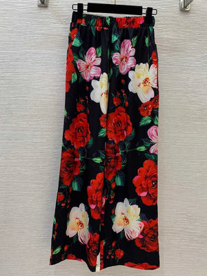 Printed Pajamas Suit