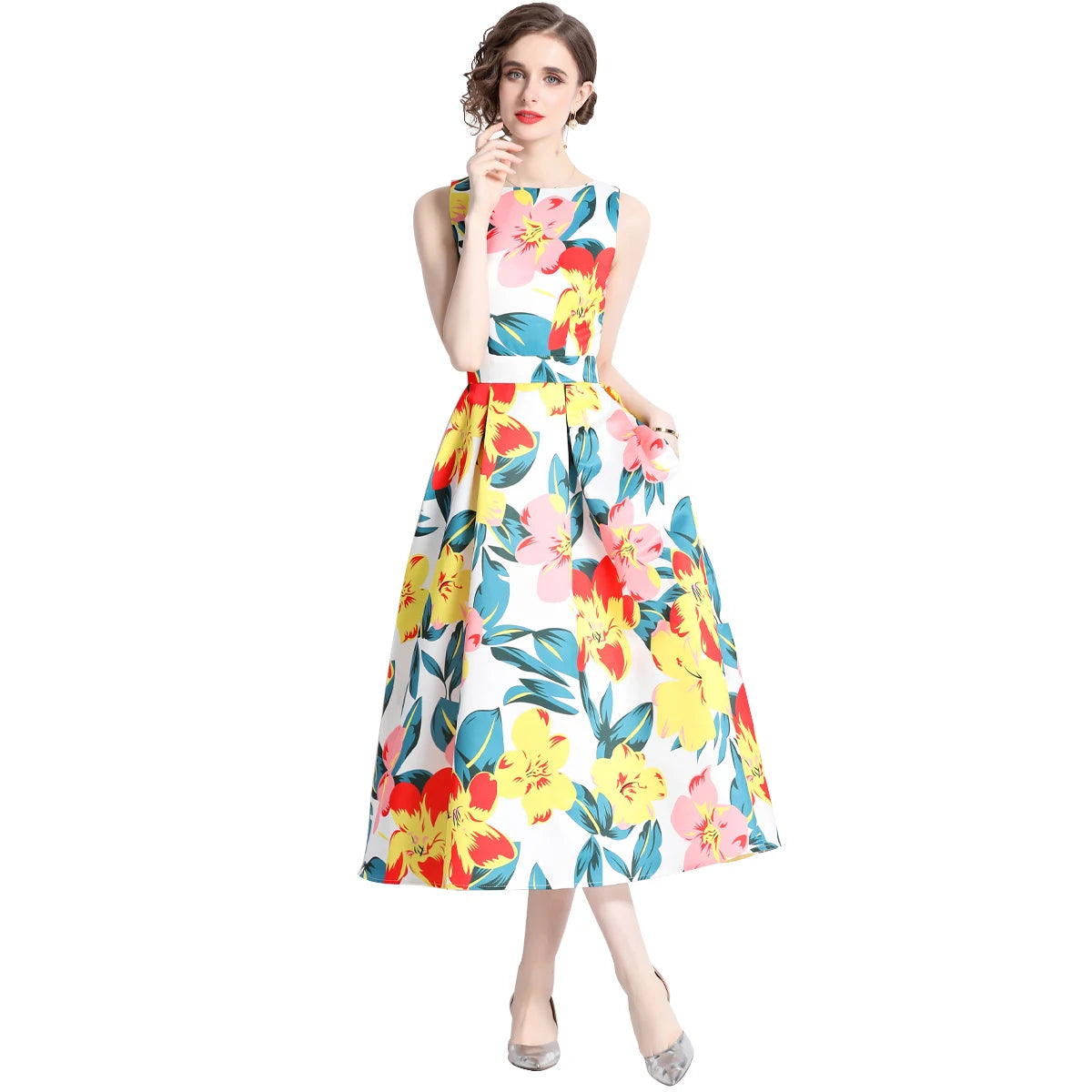 Floral Midi Dress