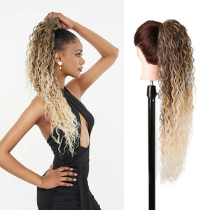 Synthetic Curly Ponytail Drawstring Hairpiece