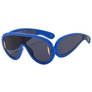 Vintage Retro Rectangle Designer Eyewear UV400