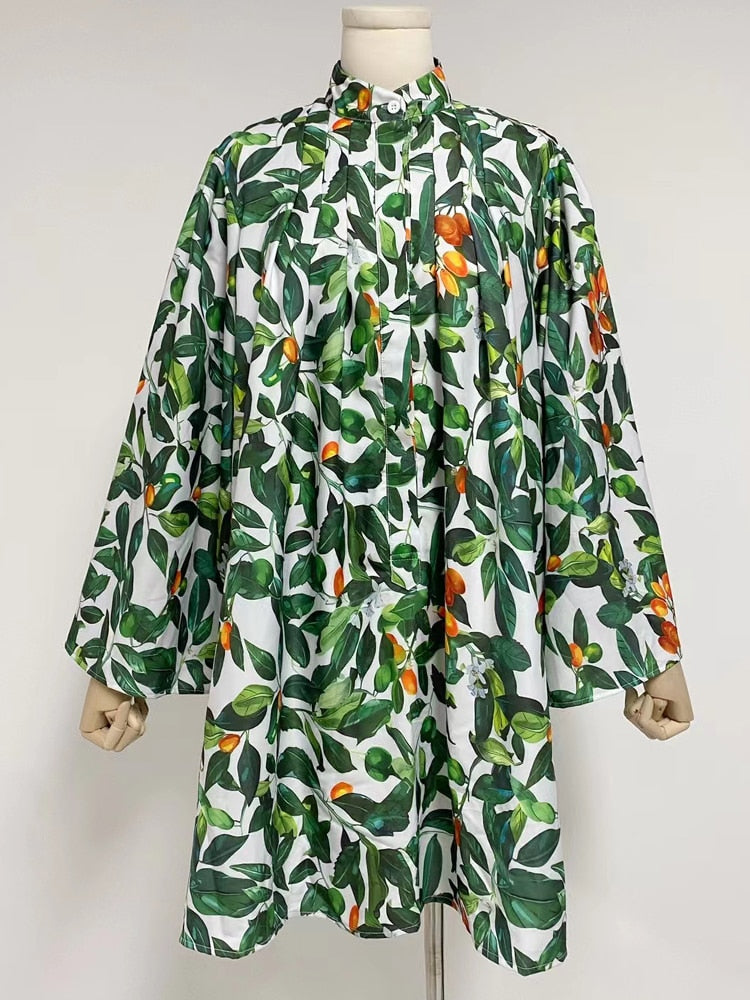 Loose Ruched Mini Dress
