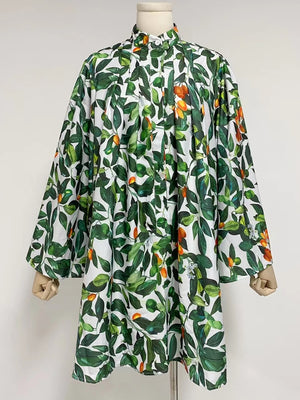 Loose Ruched Mini Dress
