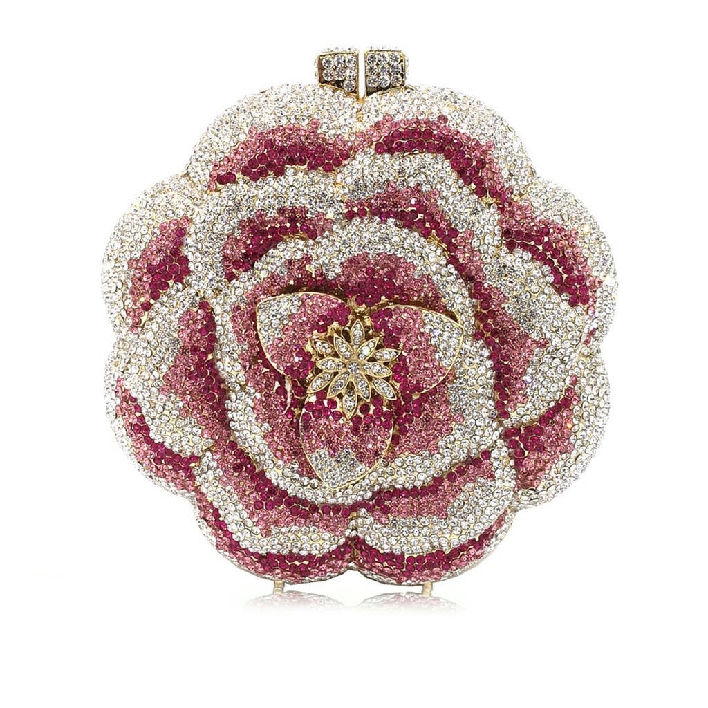 Crystal Flower Bag