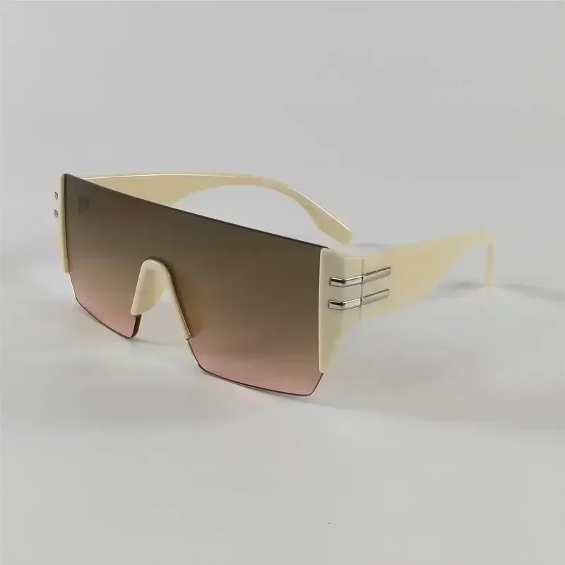 2025 New Rimless Oversized Sunglasses