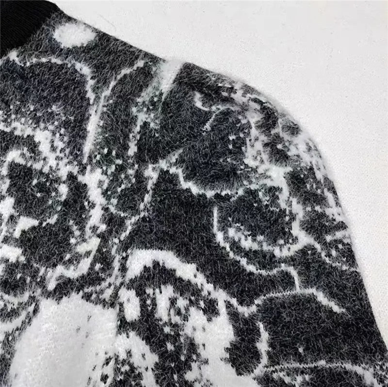 Pearl Diamond Rose Cashmere Sweater