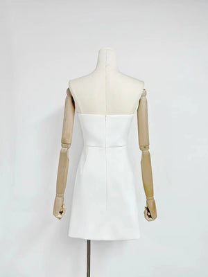 Hit Color Slimming Mini Dresses