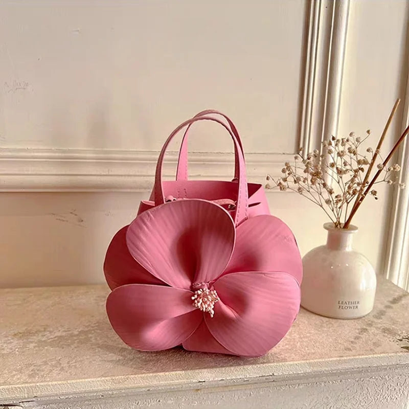French Petal Flower Handbag