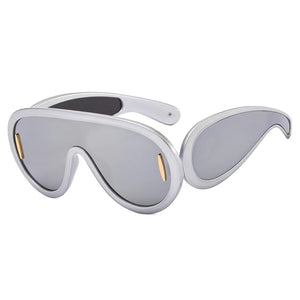 Vintage Retro Rectangle Designer Eyewear UV400