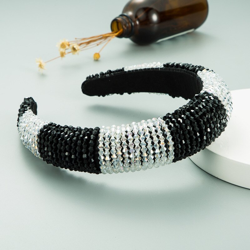 Craft Rhinestones Baroque Wide Headbands