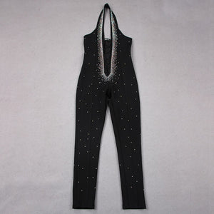Black Skinny Jumpsuit