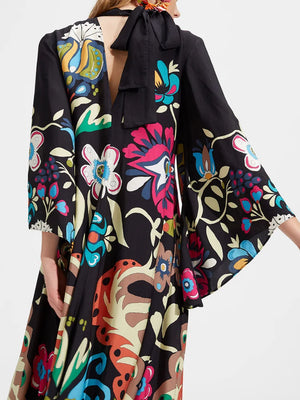 Printing Loose Streetwear Dress