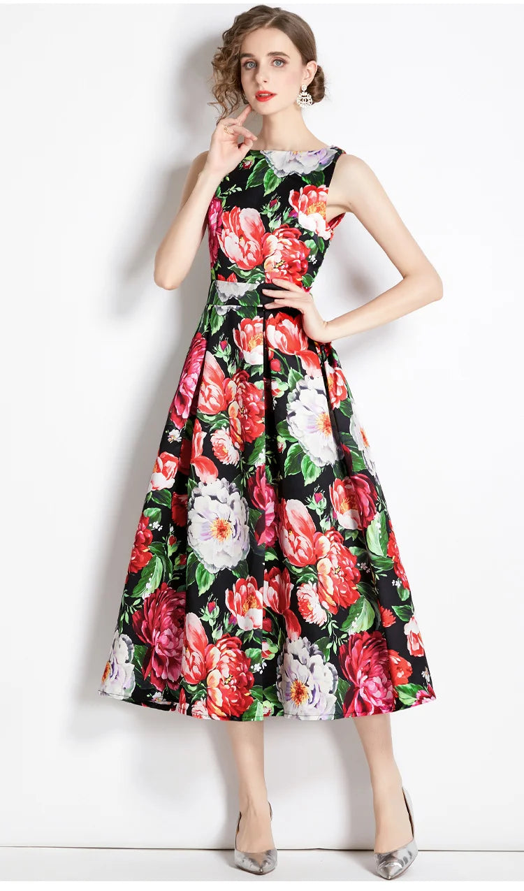 Floral Midi Dress