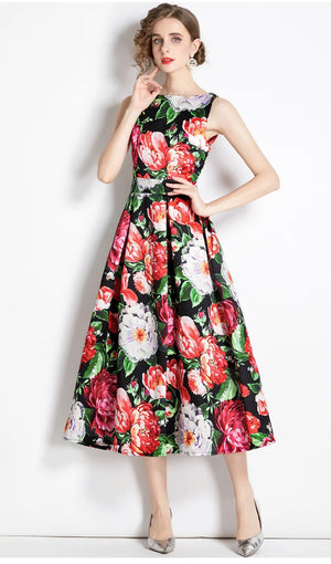 Floral Midi Dress