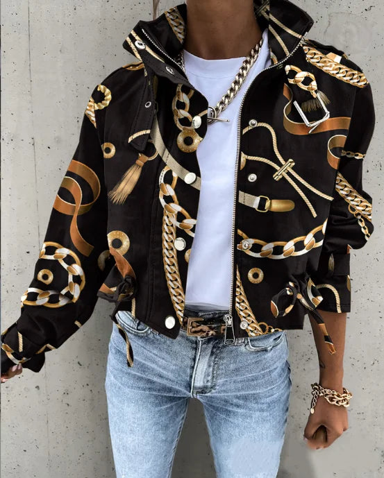 Streetwear Autumn & winter Elegant Pocket Button Coats