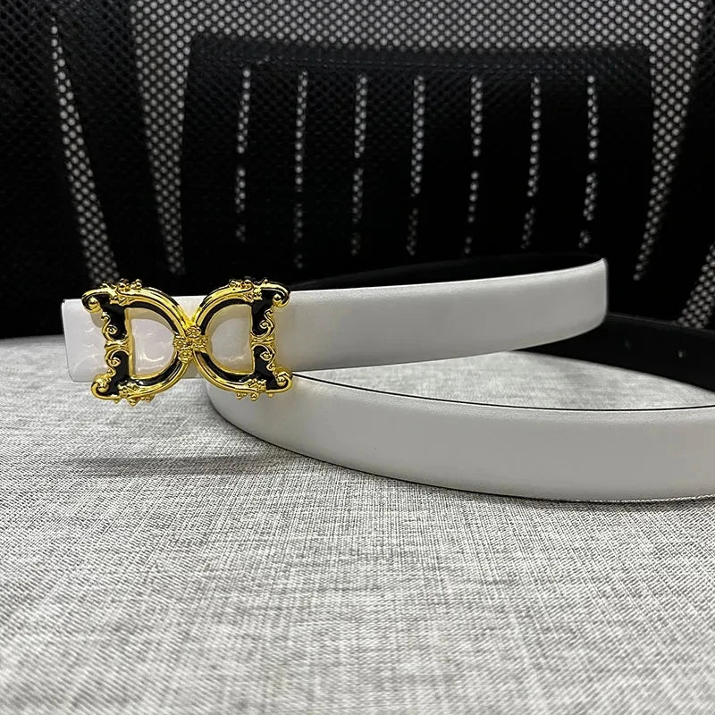 Wide 2.5cm Designer Belt
